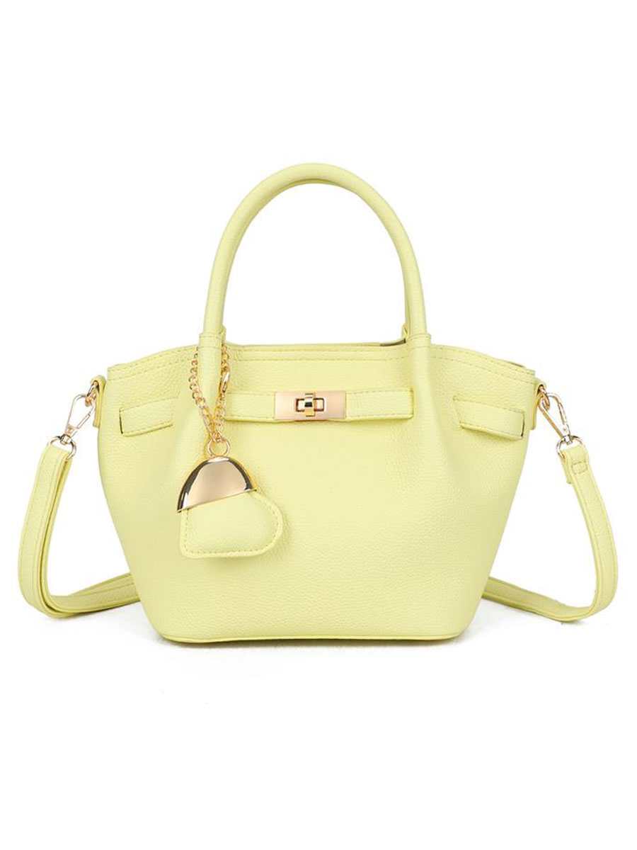 Schoudertas Dewi Geel