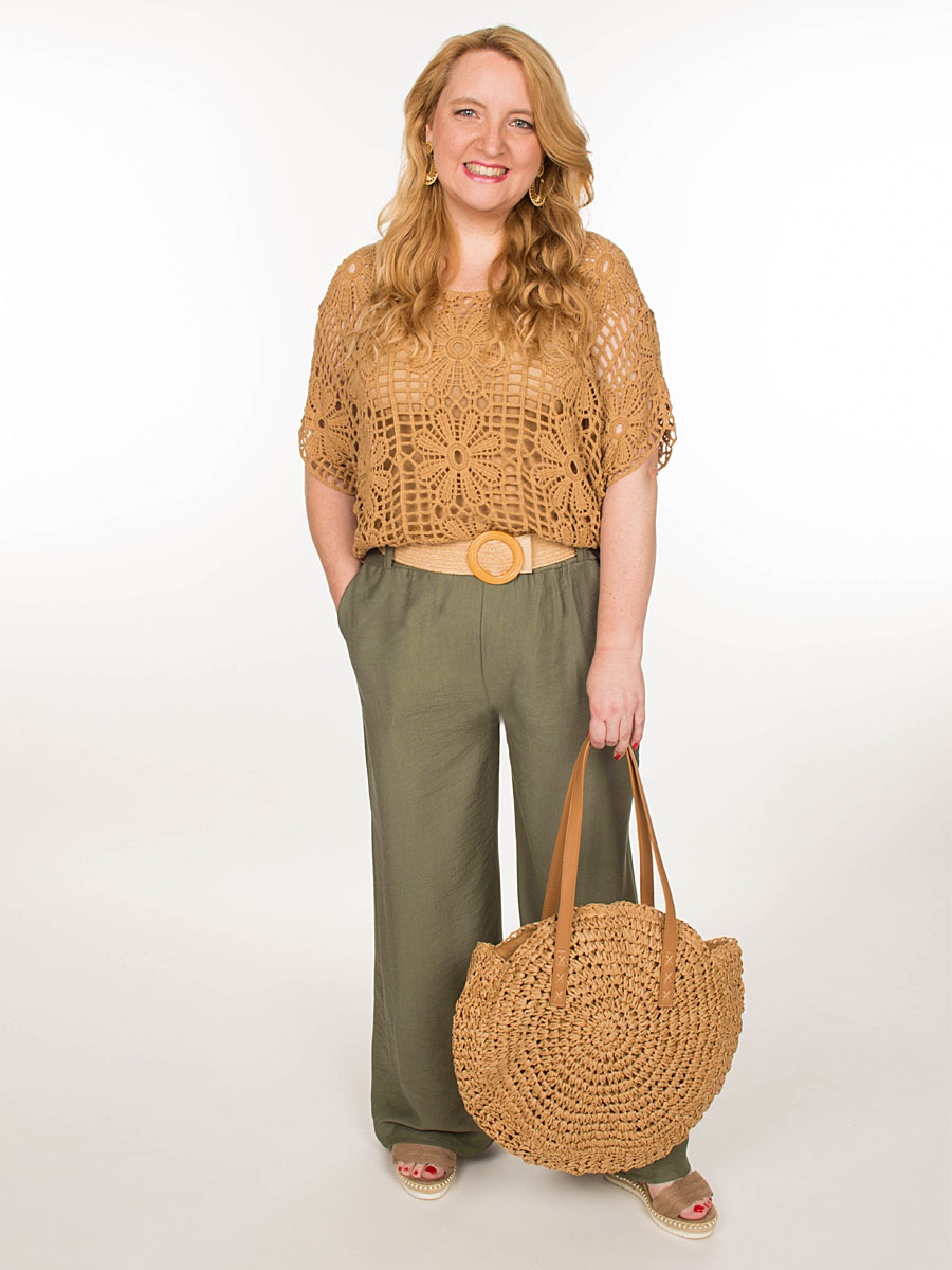 Look Broek Straight Army