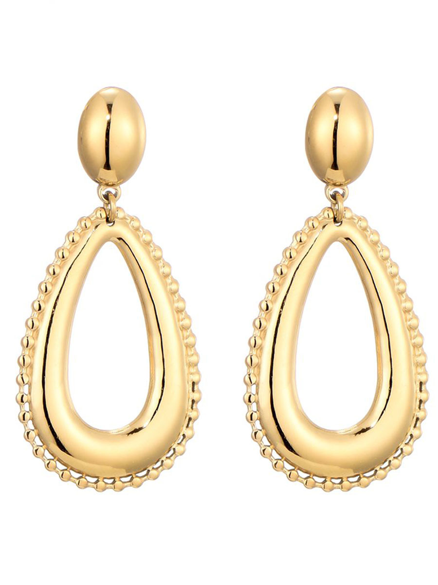 F579052 Oorbellen Druppel Goud