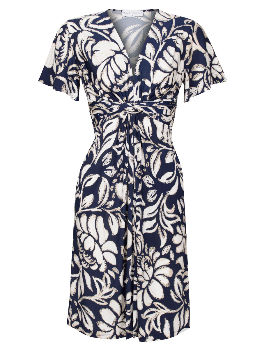 F01201510 Jurk Nancy Navy