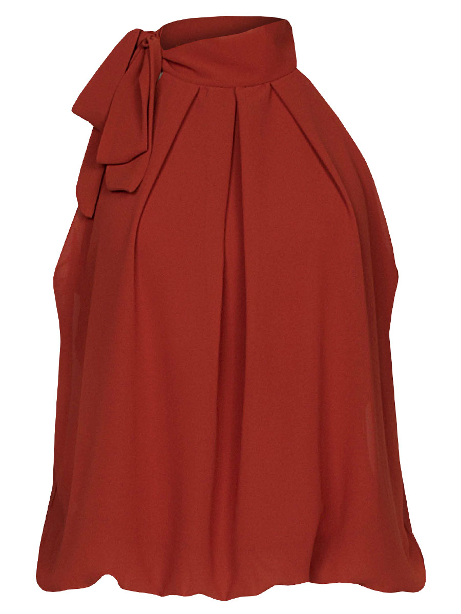 Blousetop Strik Brique