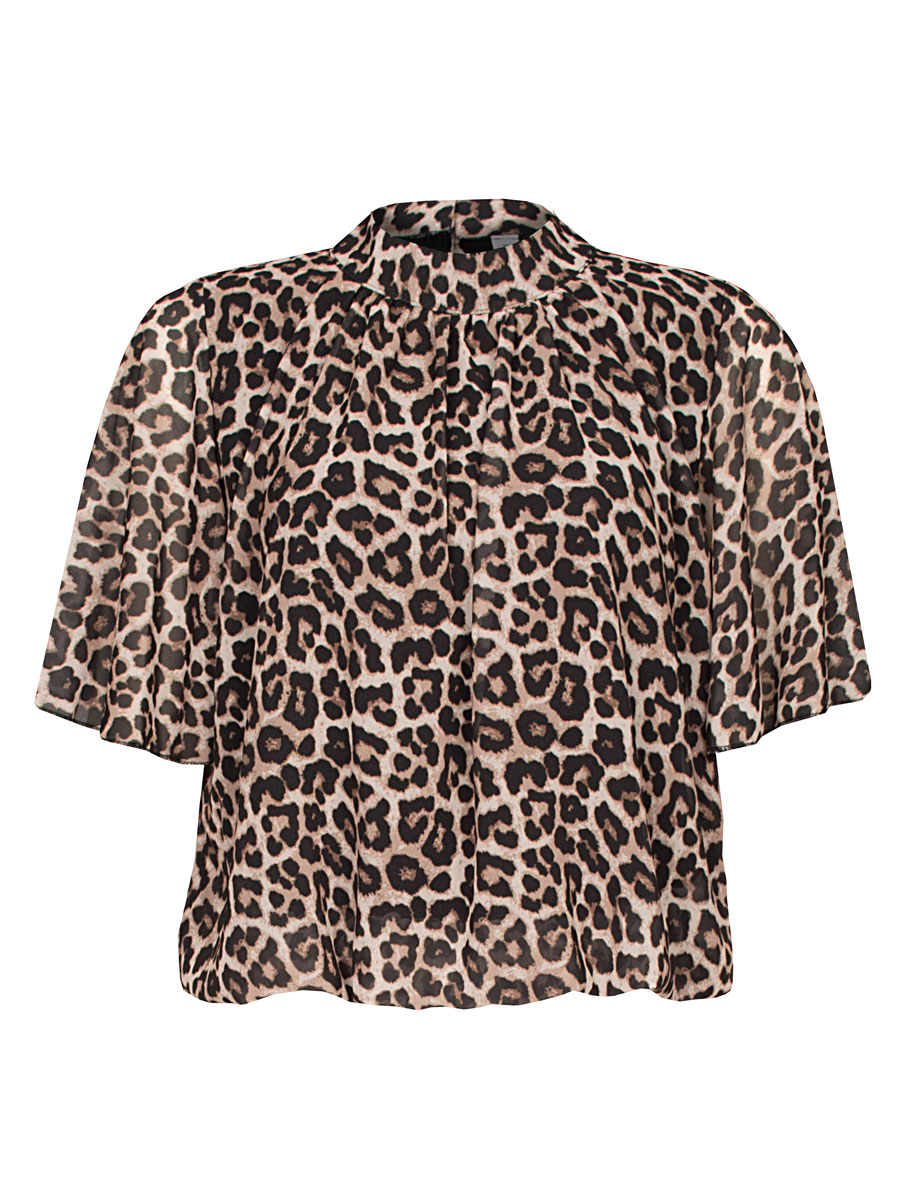 Top Blouson Luipaard