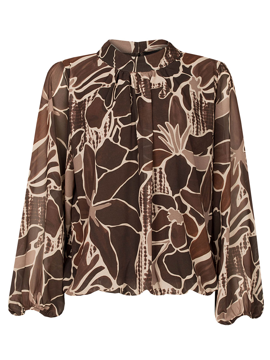 Top Blouson Benthe Bruin