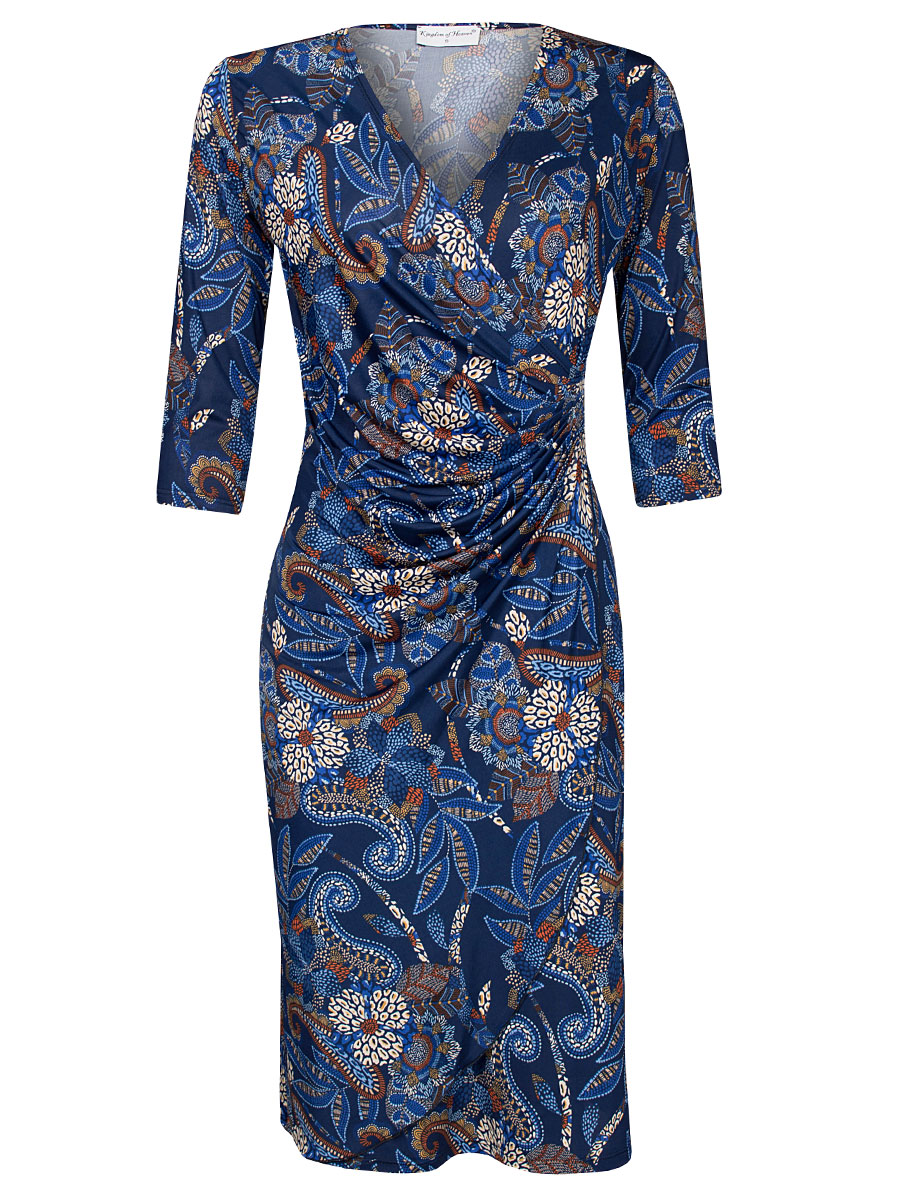 Jurk Claudia Navy Jurk Claudia Navy