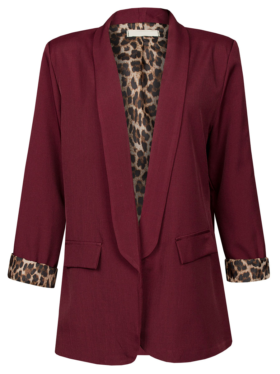 Blazer Openvallend Bordeaux