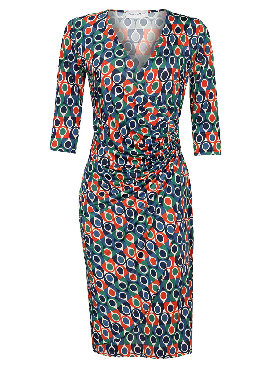 F011034570 Jurk Celina Multi