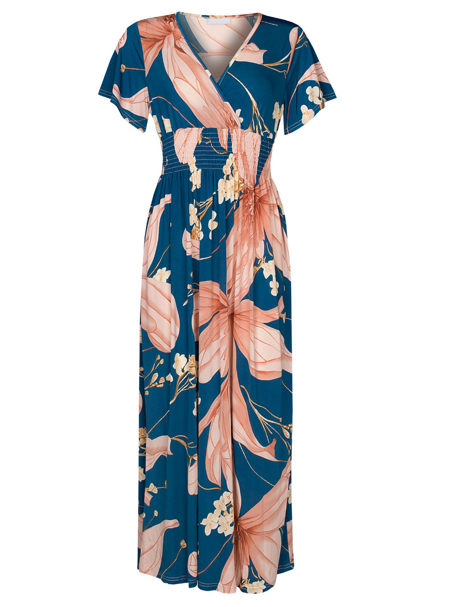 Maxi Jurk Benthe Blauw