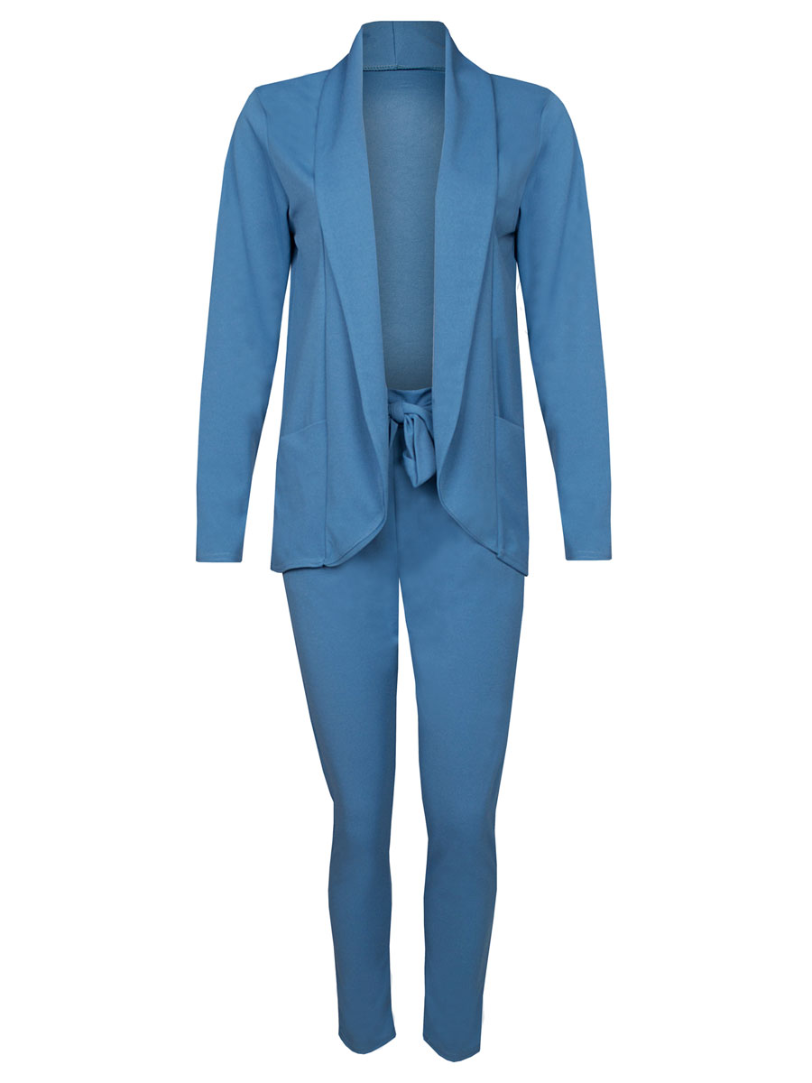 Blazer en Broek Blauw