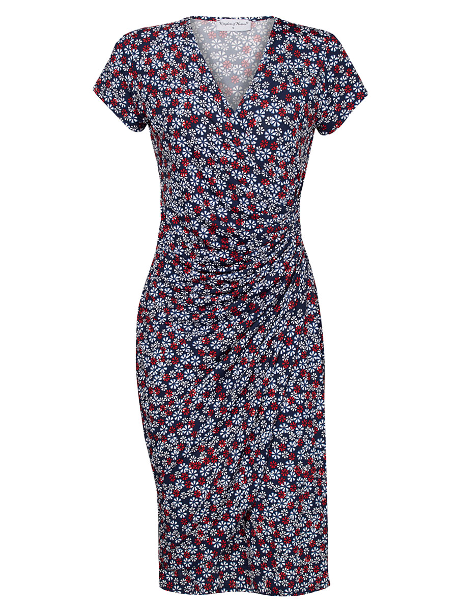 F01101490 Jurk Lisa Navy