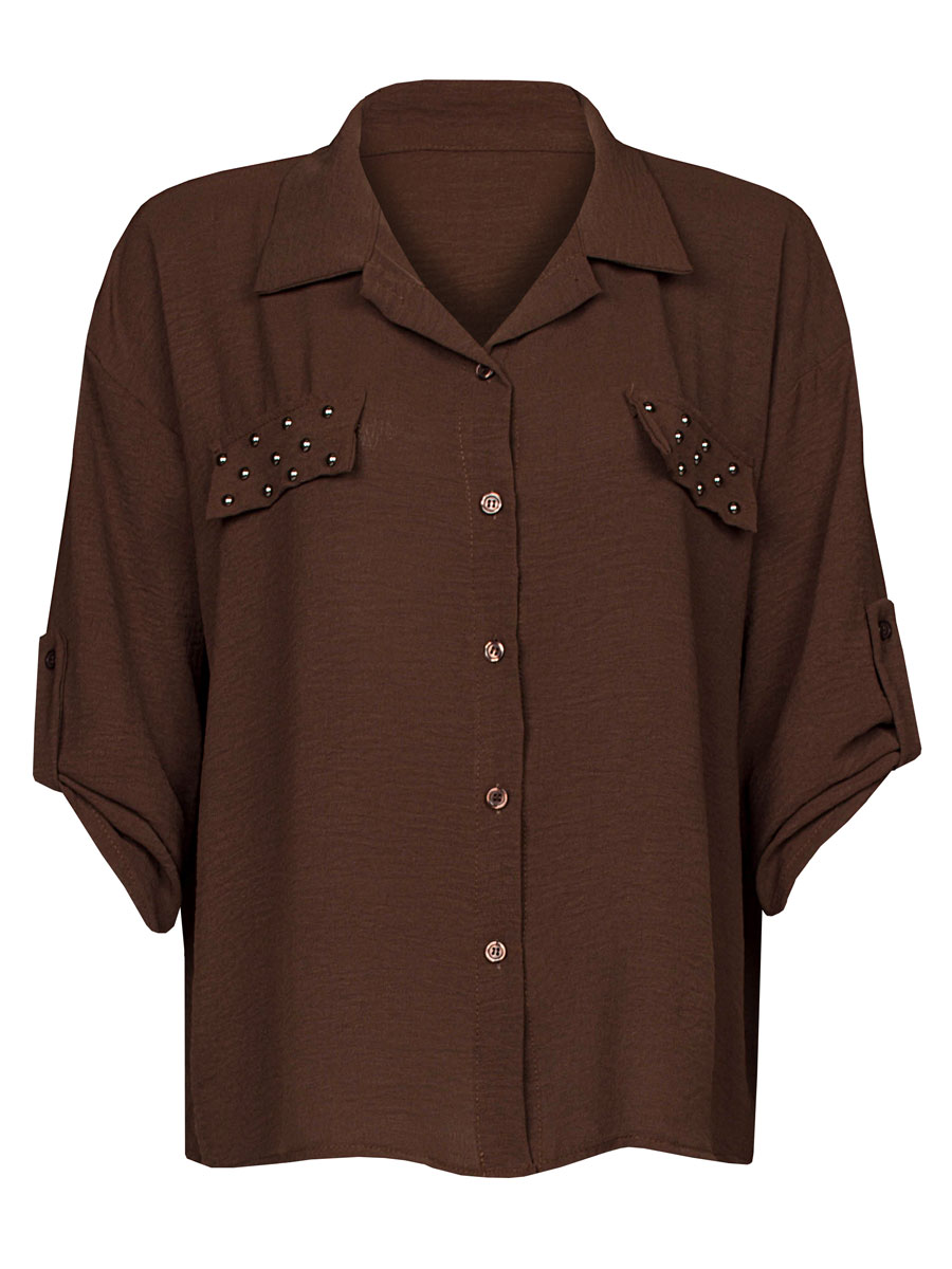 Blouse Studs Bruin