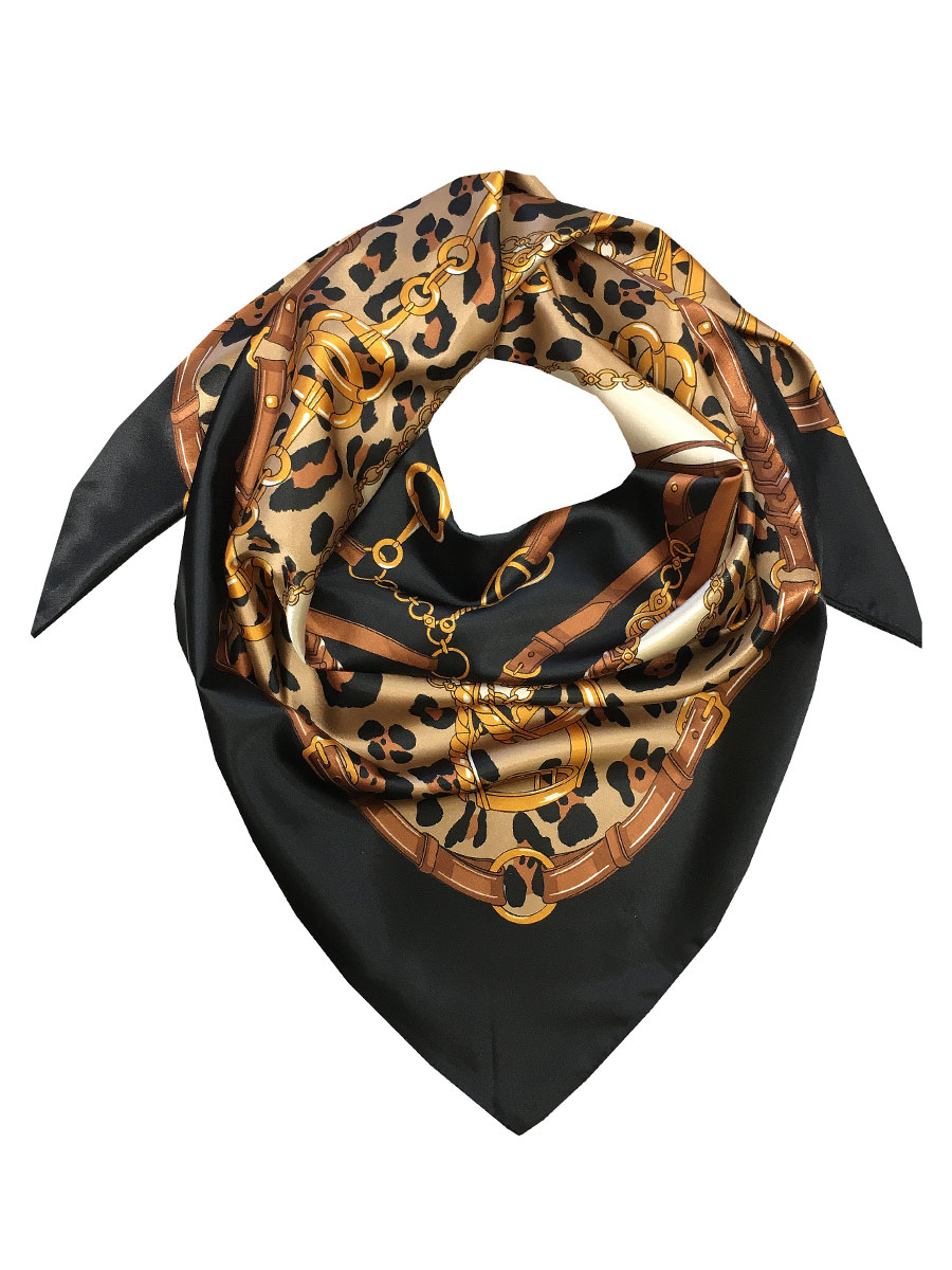 Sjaal Leopard Chains