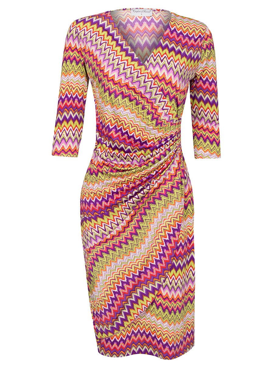 F011034920 Jurk Kelsey Multi