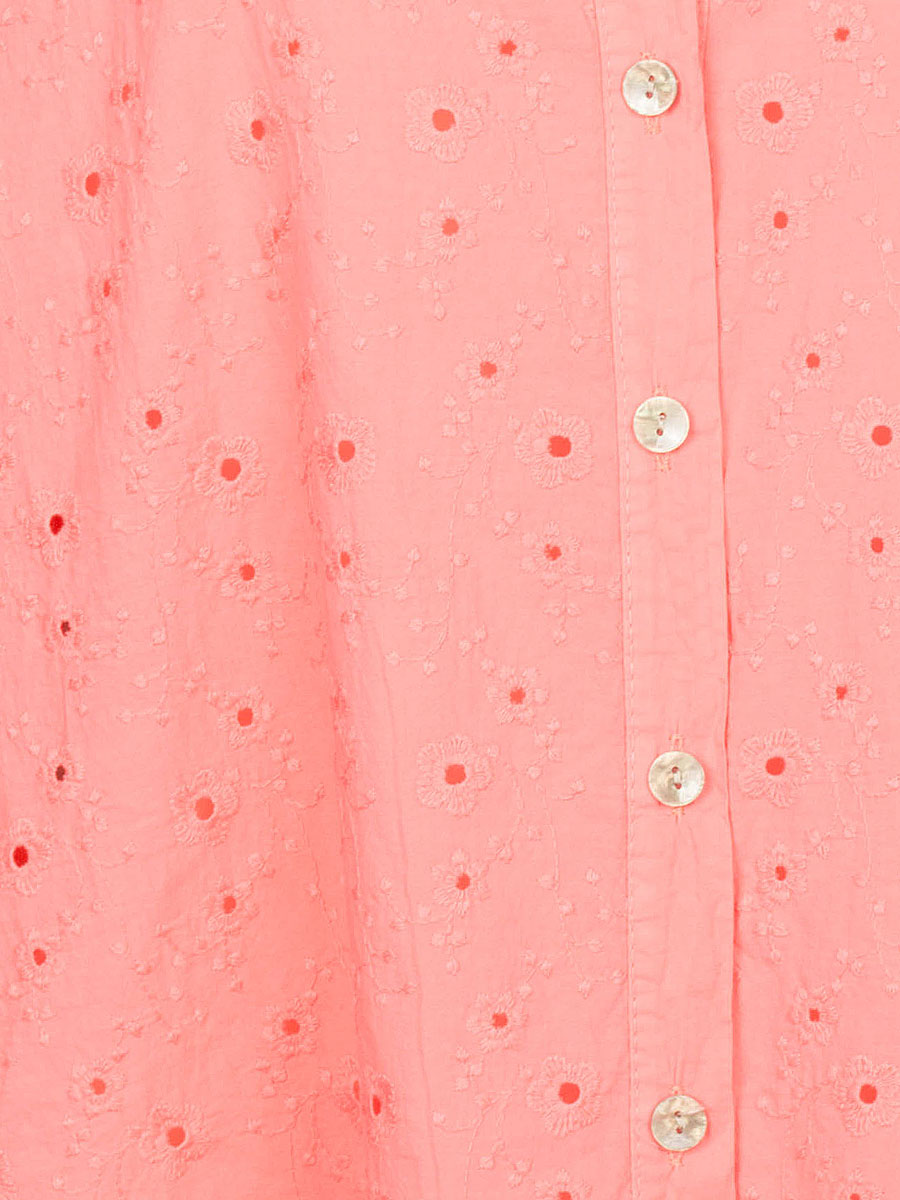 Blouse Embroidery Koraal detail