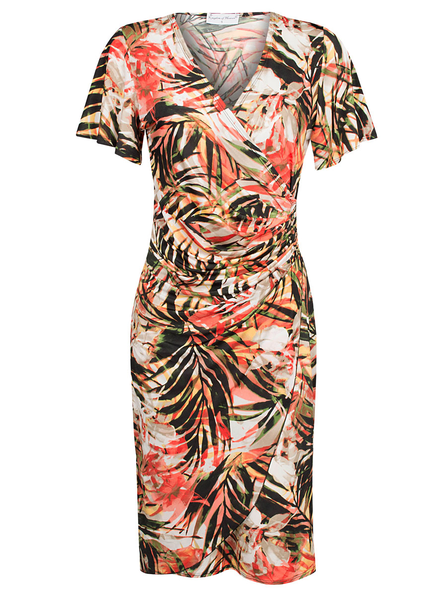 Jurk Audrey Koraal Jurk Audrey Koraal