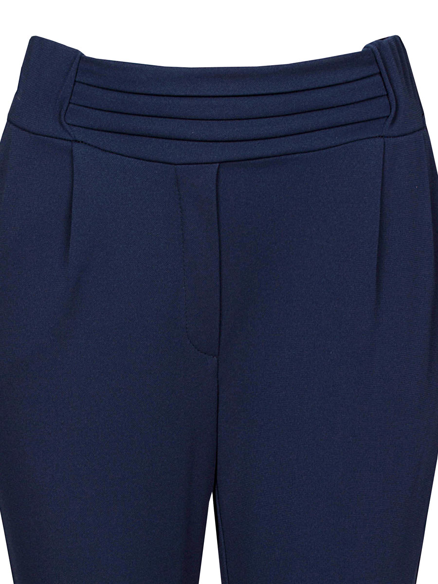 Pantalon Stretch Navy detail