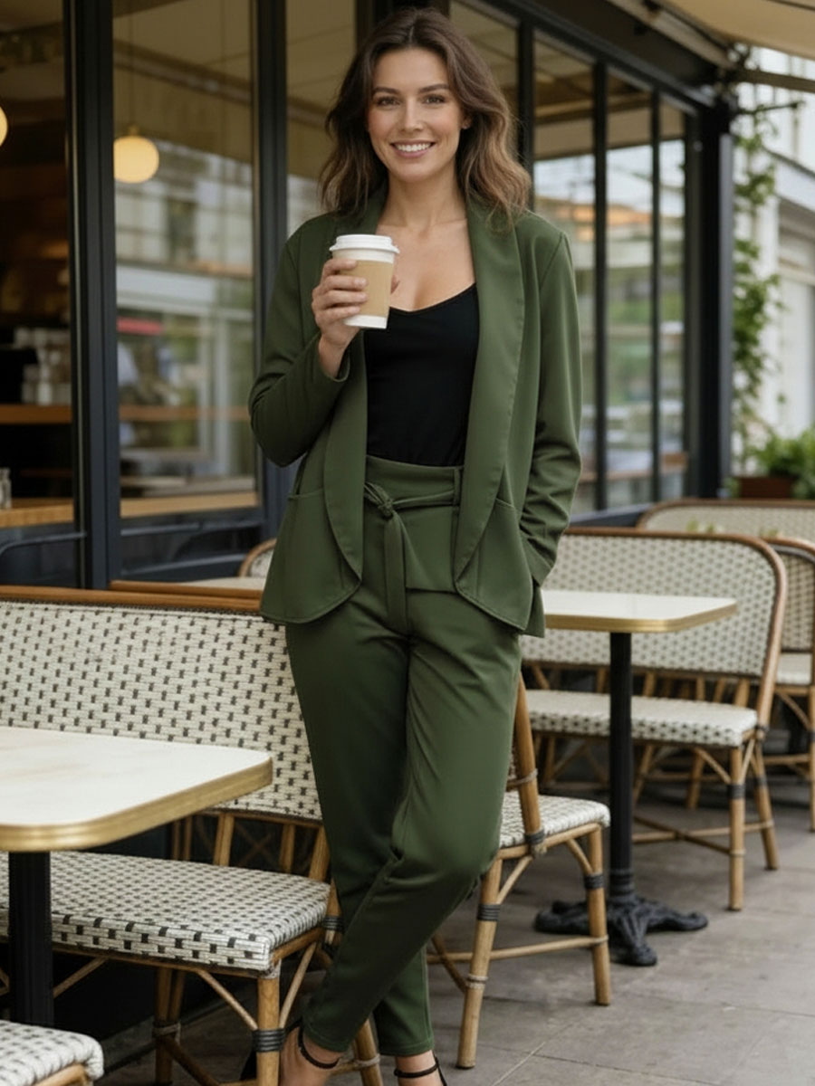 Blazer en Broek Army
