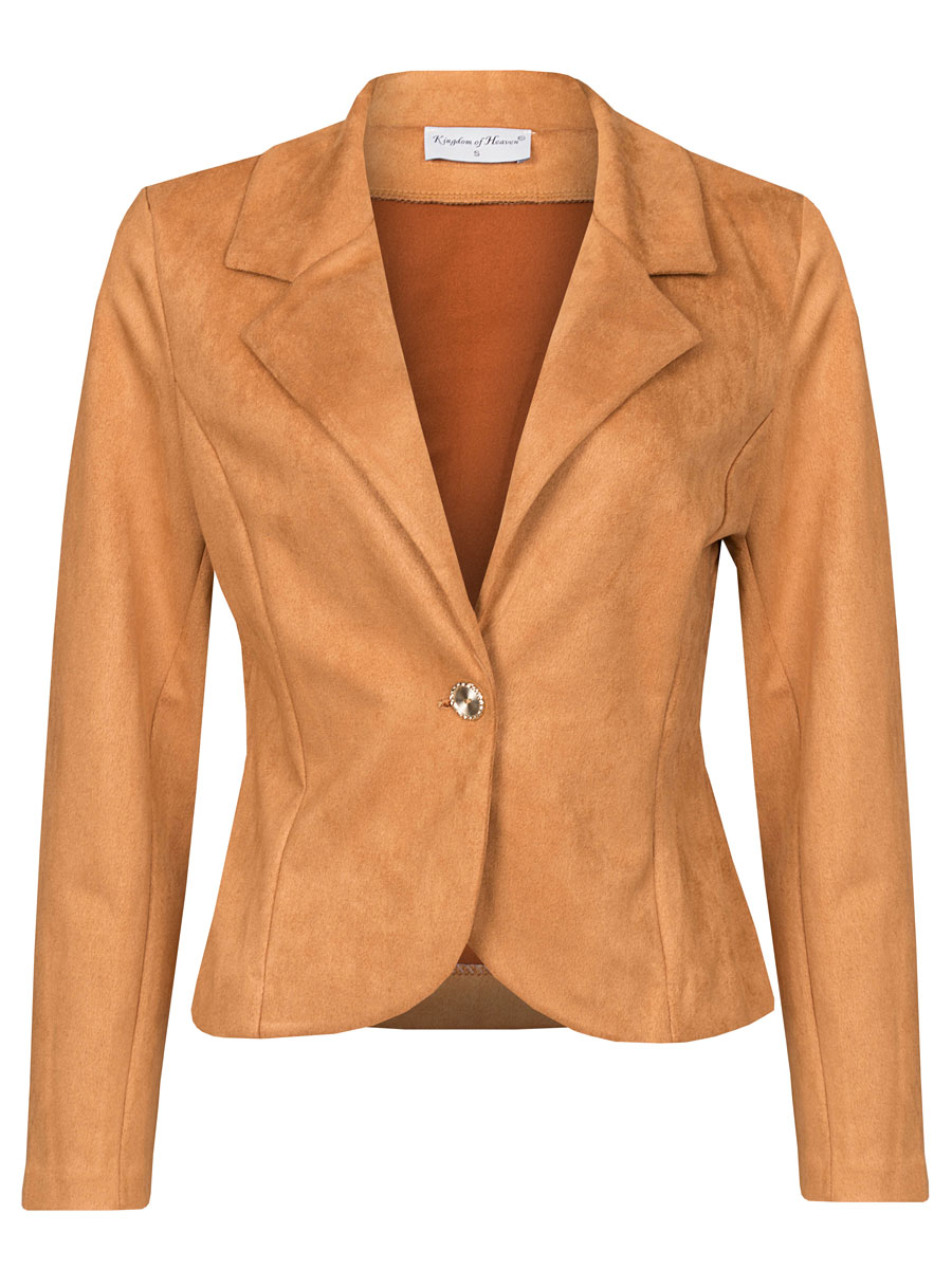 F01001100 Blazer Simone Camel