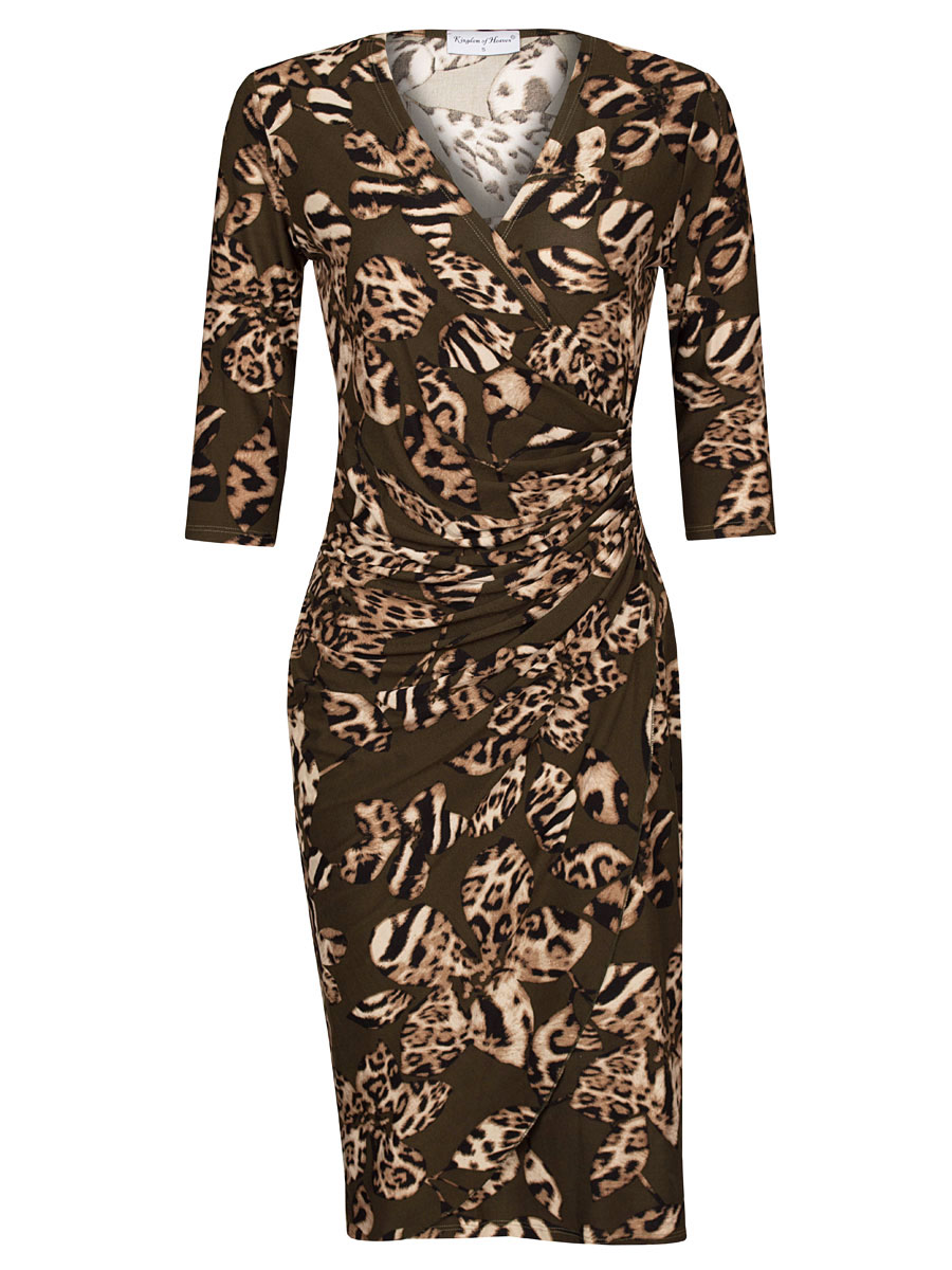 F011034388 Jurk Esperanza Army