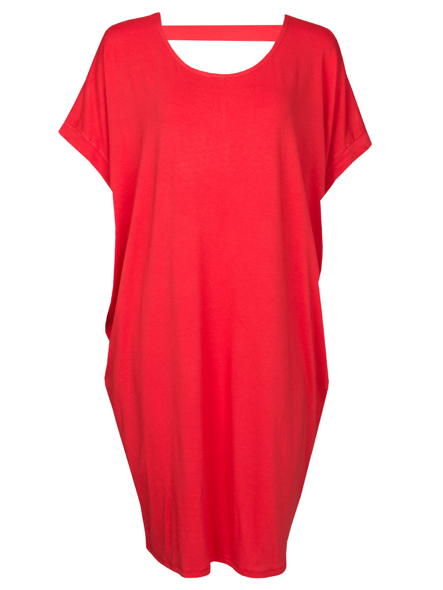 Jurk Comfy Rood