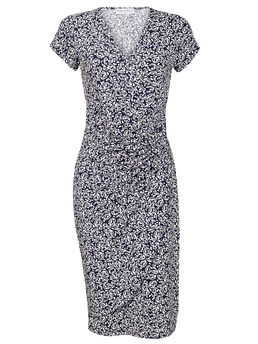 F011014130 Jurk Hellen Navy