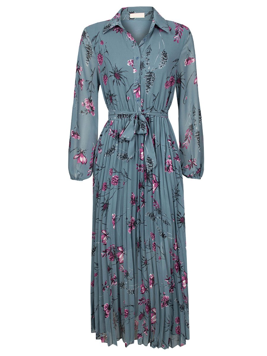 Maxi Jurk Cathelijne Blauw Maxi Jurk Cathelijne Blauw