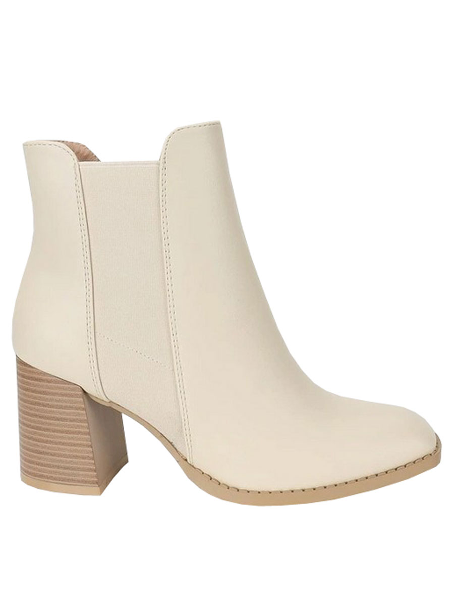 Enkellaars Joanne Beige Enkellaars Joanne Beige