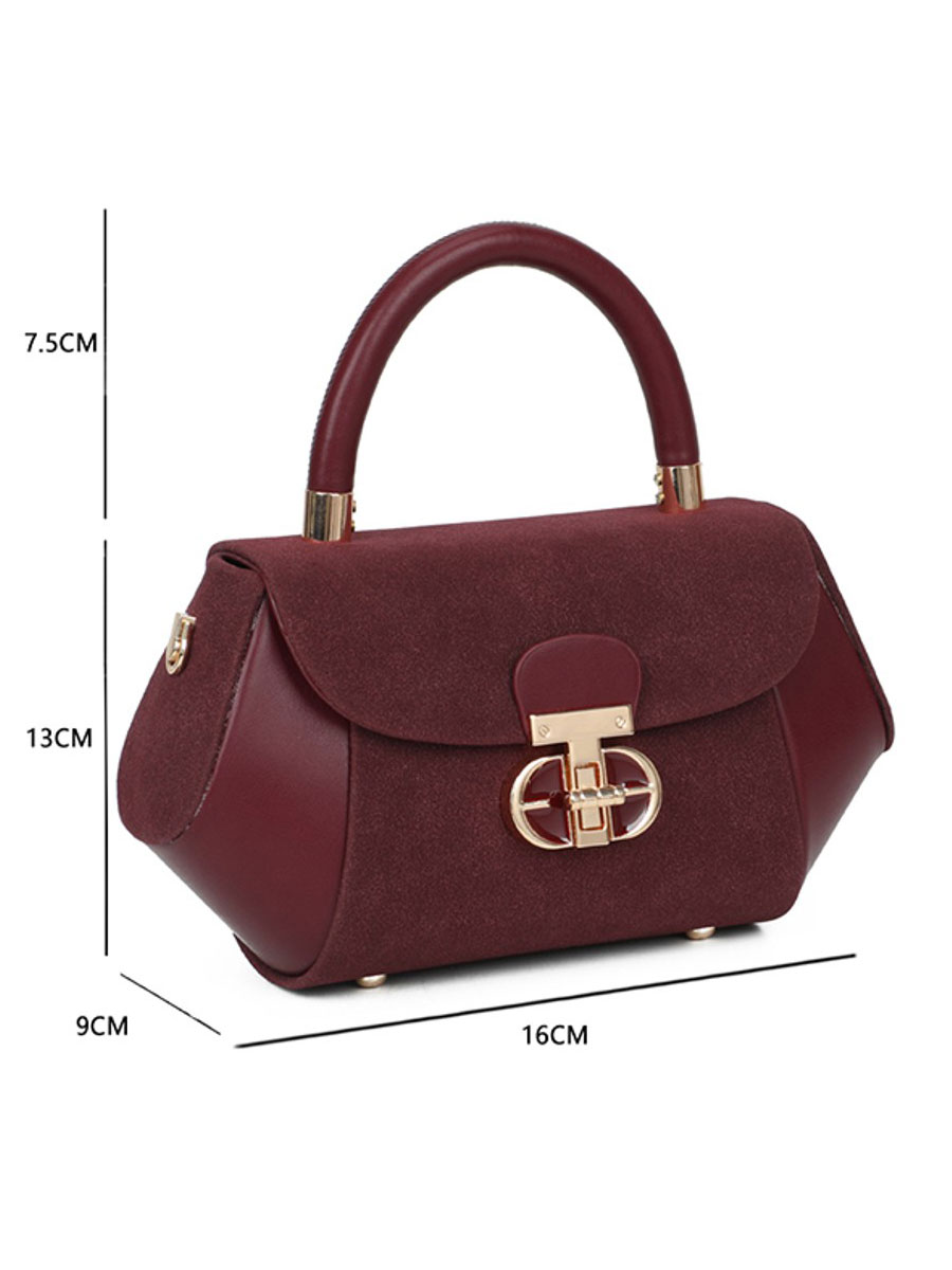 Schoudertas Amelie Bordeaux