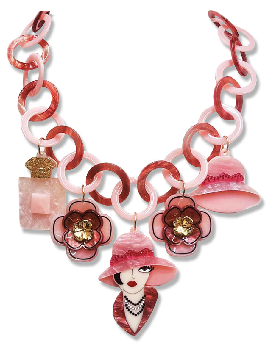 Halsketting Lady Roze