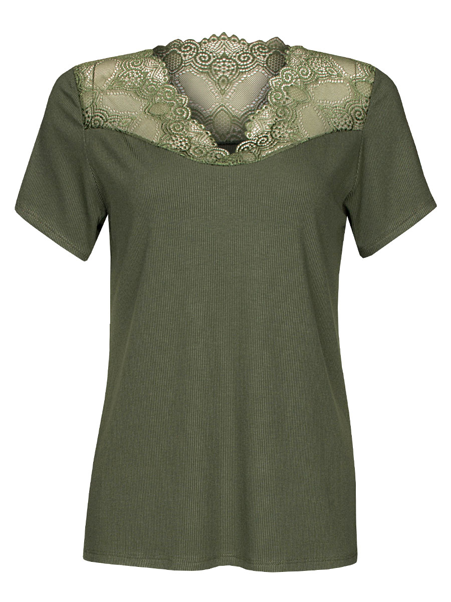 Shirt Kant Groen