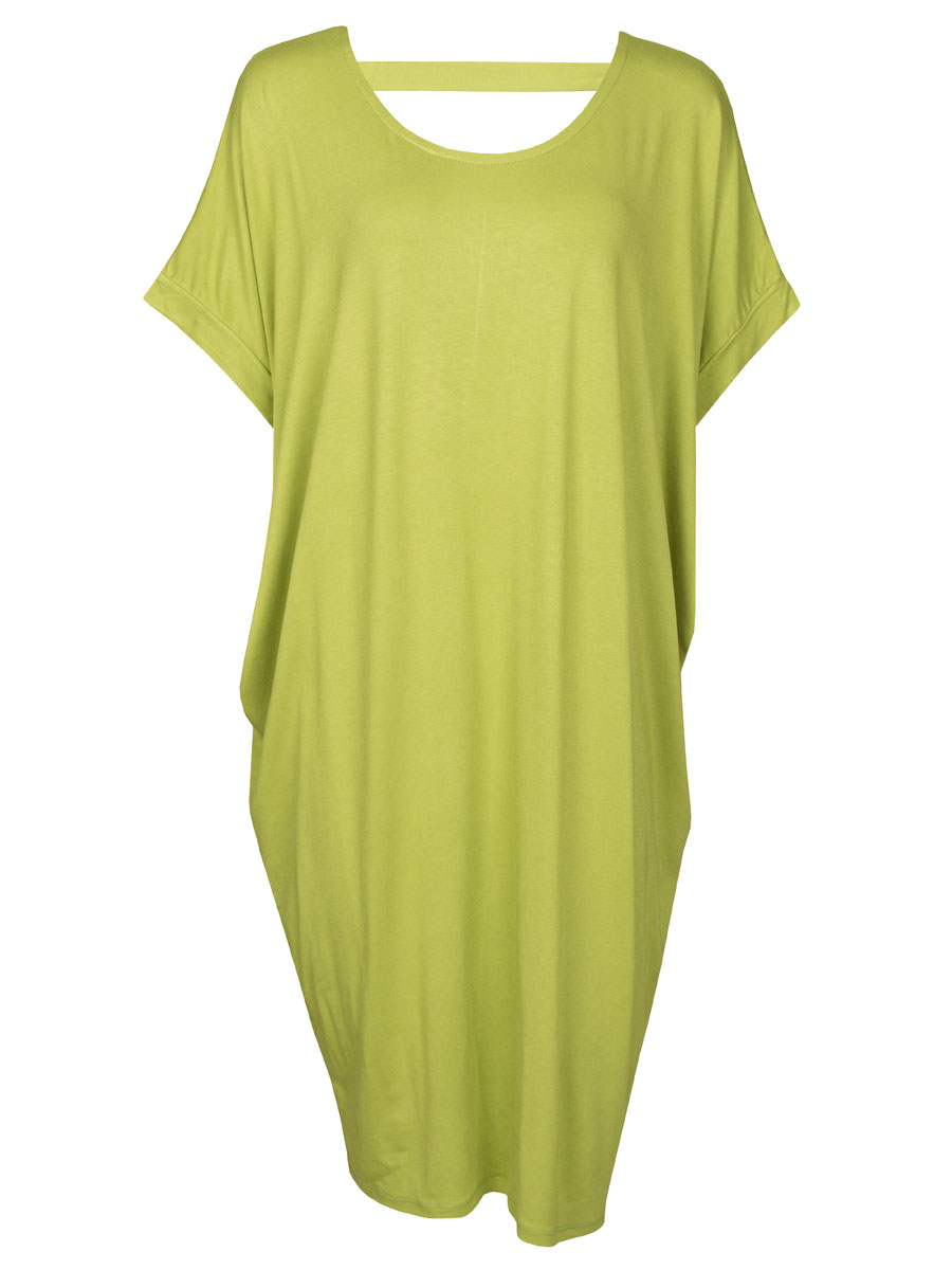 Jurk Comfy Lime Groen