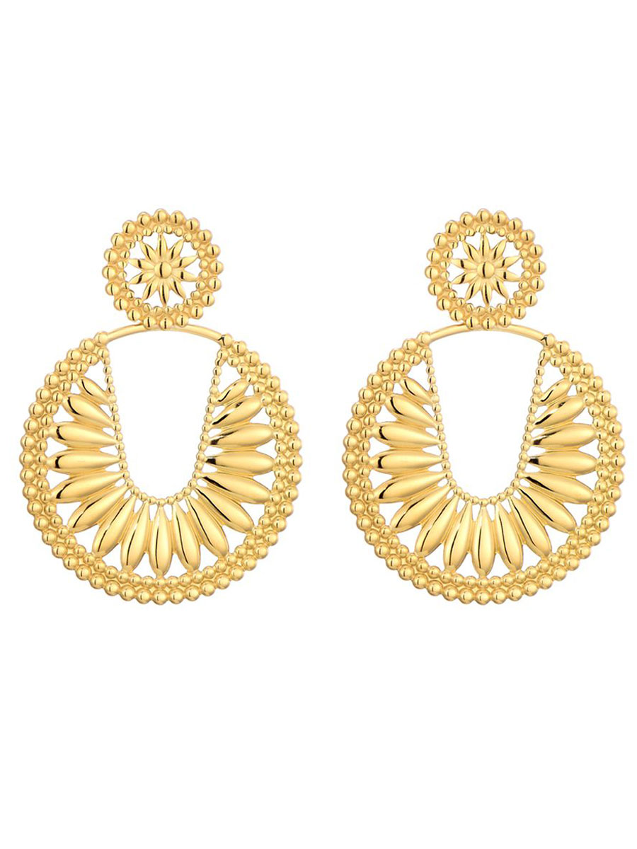 F572230 Oorbellen Bohemian Goud