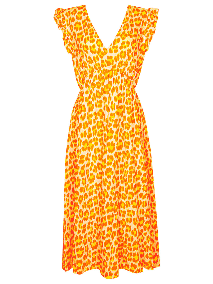 Jurk Neon Oranje