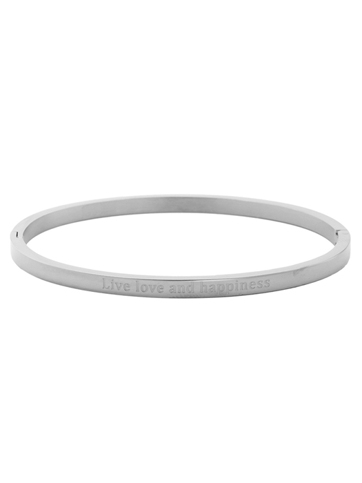 Armband Live Love Silver afbeelding