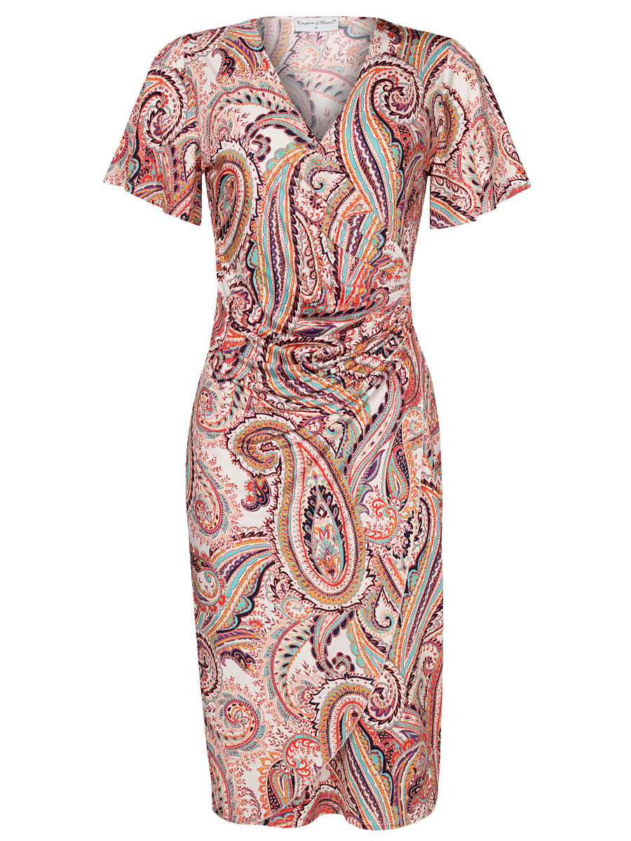 Jurk Elise Paisley Jurk Elise Paisley