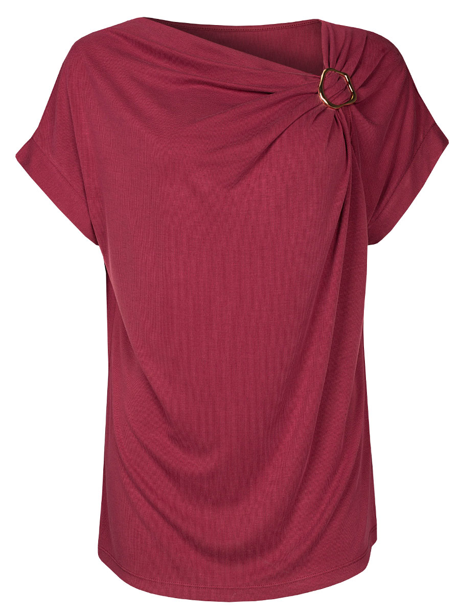 Top Gesp Burgundy