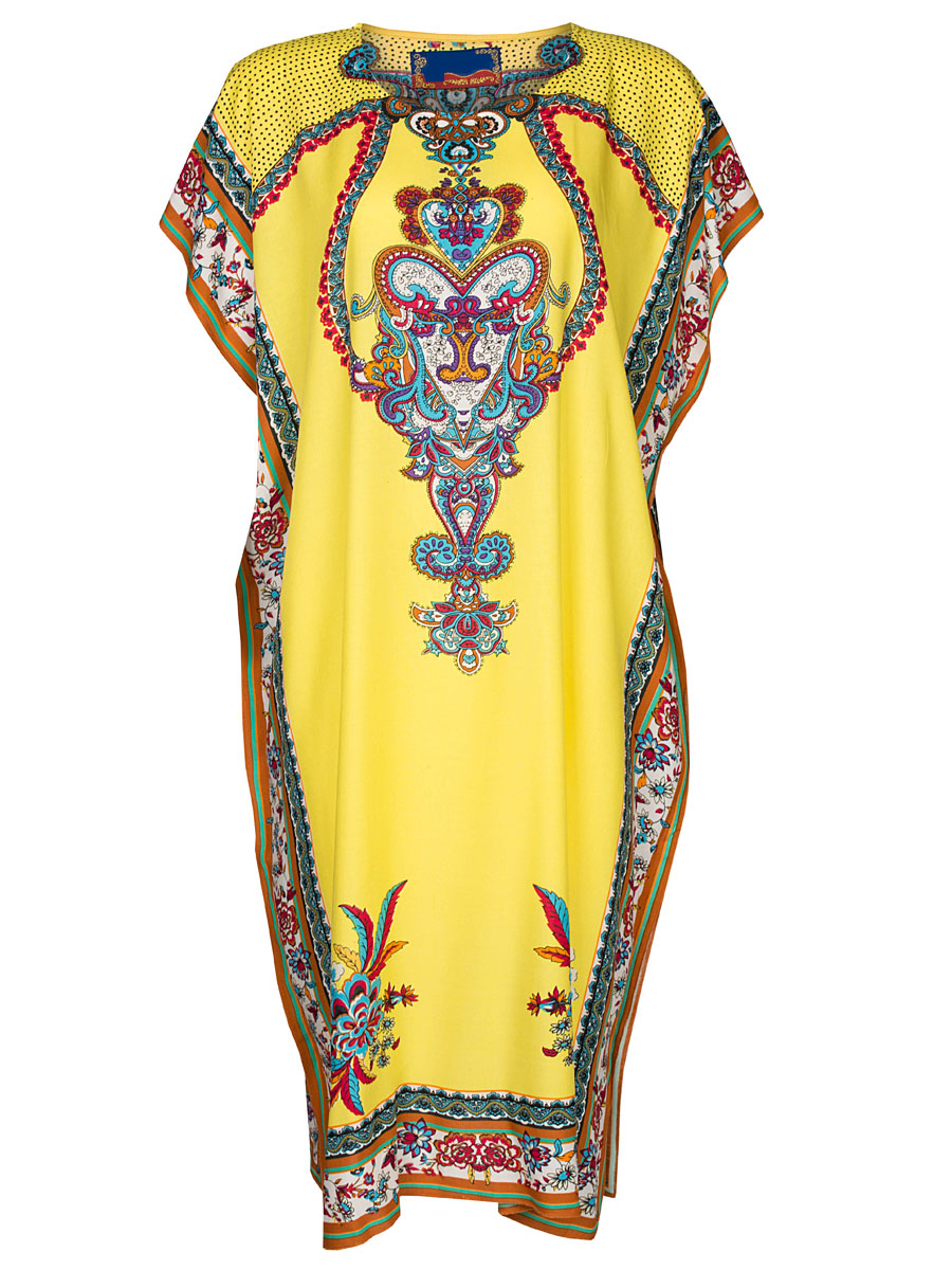 Kaftan Ibiza Geel