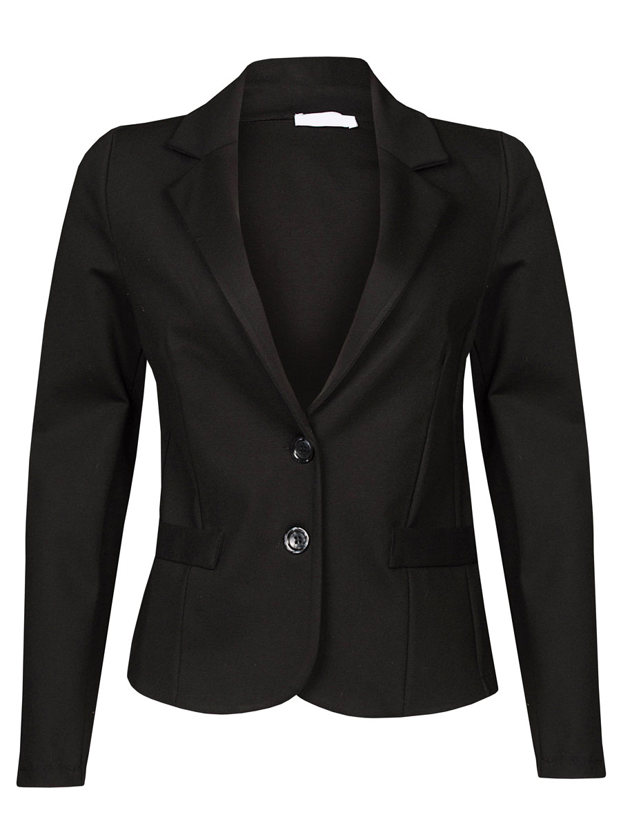 Blazer Susan Stretch Zwart Blazer Susan Stretch Zwart