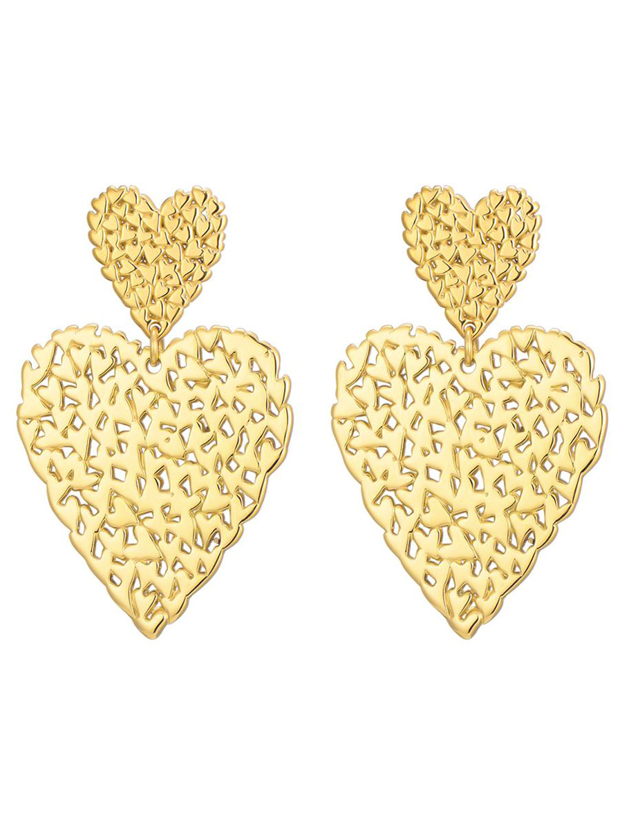 Oorbellen Hart Goud Oorbellen Hart Goud
