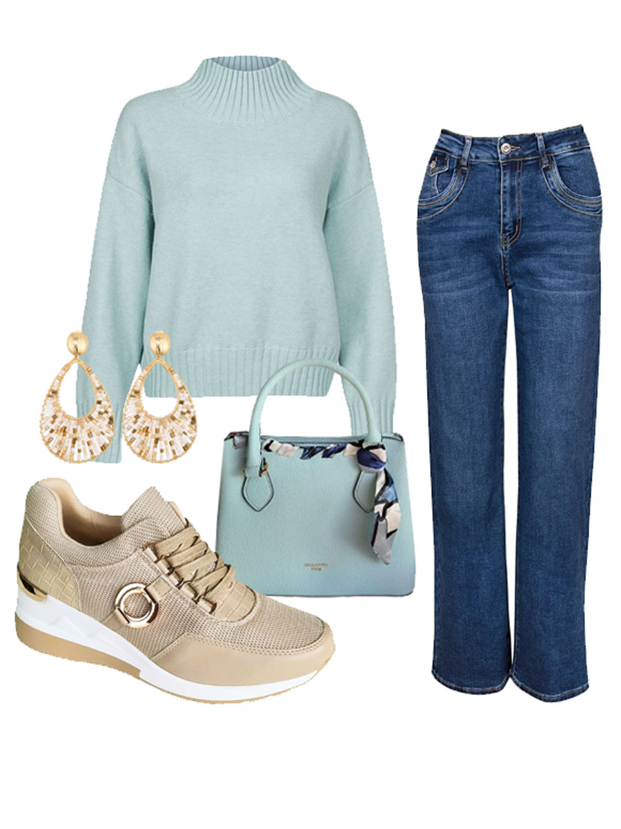 Shop the look van Trui Monique Blauw bij Fashionize.nl