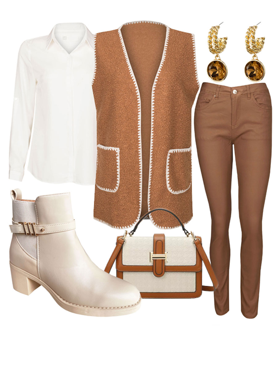 Gilet Teddy Ilse Bruin Shop the look