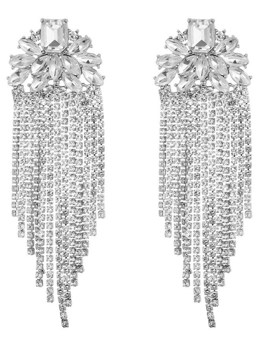 F575826 Oorbellen Glamour Zilver