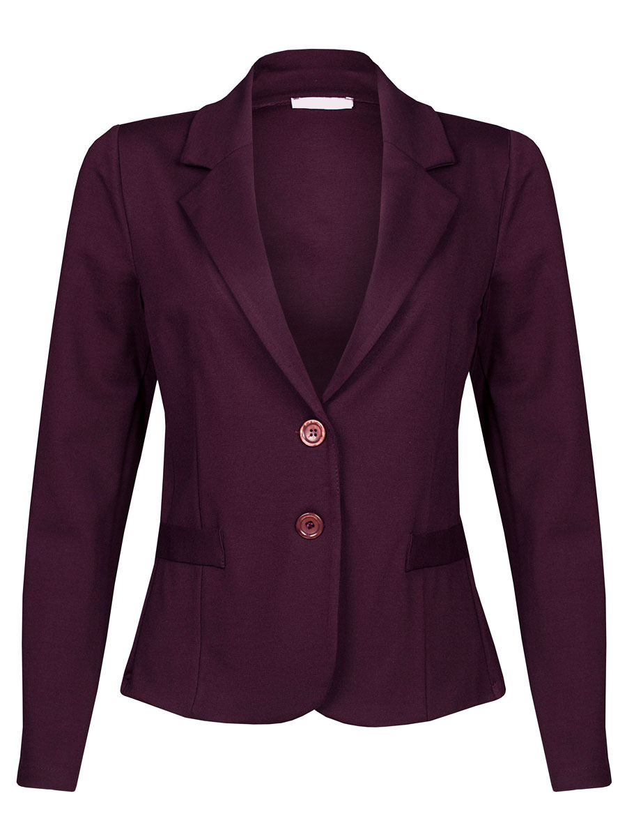 Blazer Susan Stretch Aubergine
