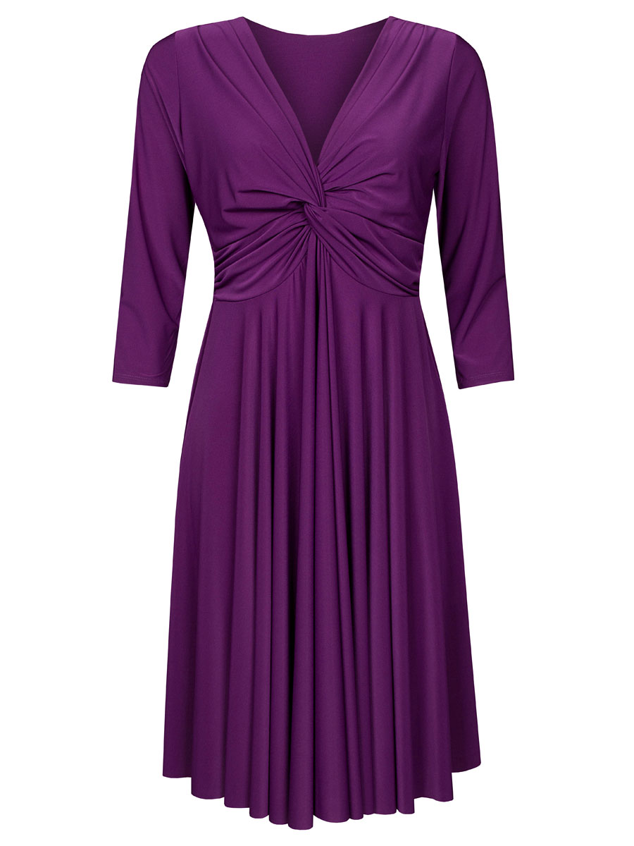 Jurk Davina Paars