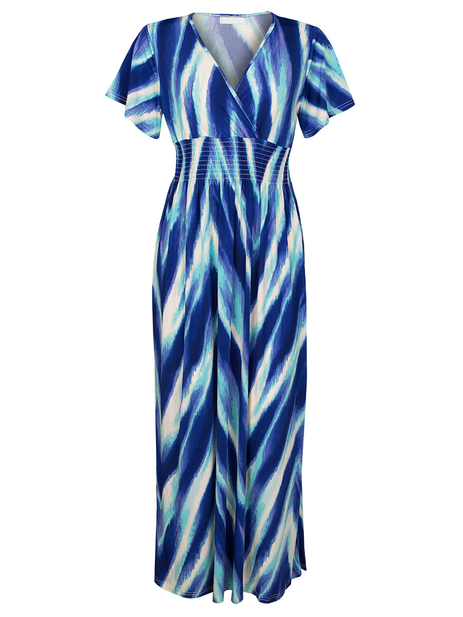 Maxi Jurk Ella Blauw Maxi Jurk Ella Blauw
