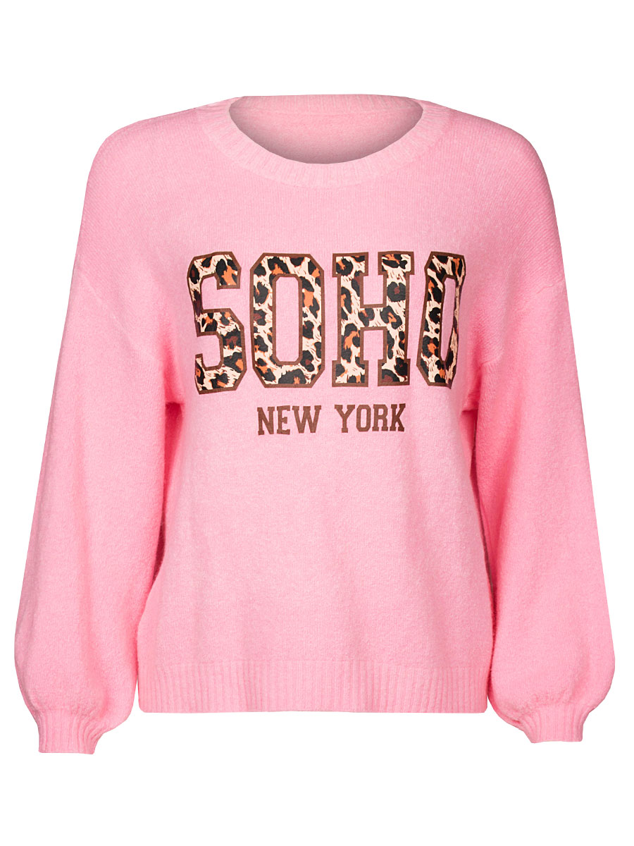 Trui Soho Lichtroze