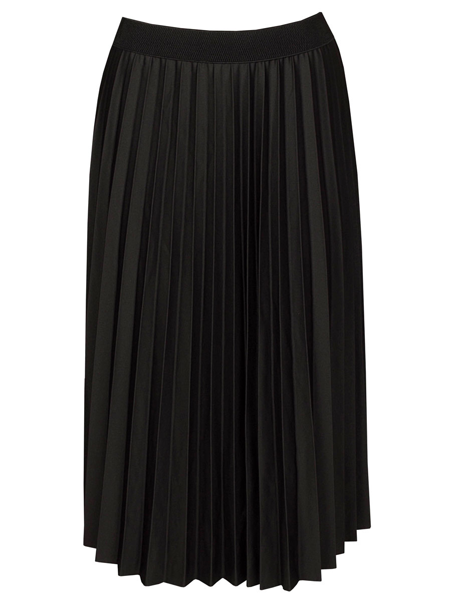 F2898900 Rok Plissé Chique Zwart