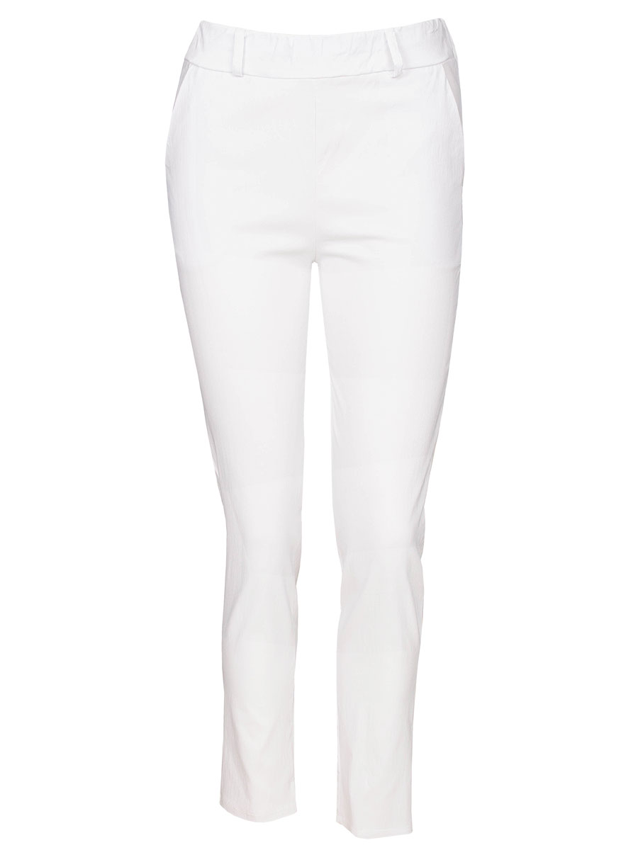 Broek Stretch Wit Broek Stretch Wit