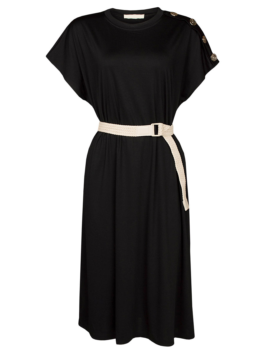 Jurk Comfy Chique Zwart