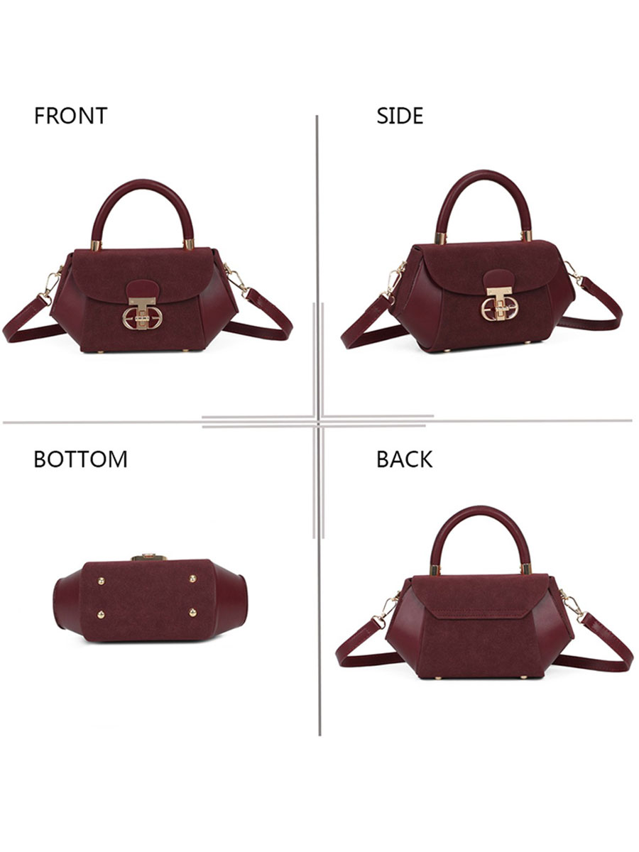 Schoudertas Amelie Bordeaux