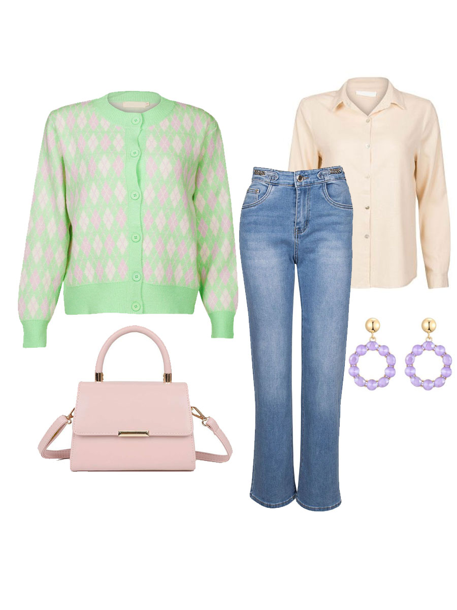 Look met vest Emily Groen van Fashionize.nl